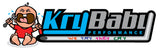 Krybaby Product Sticker 8.5”x 2.5”.